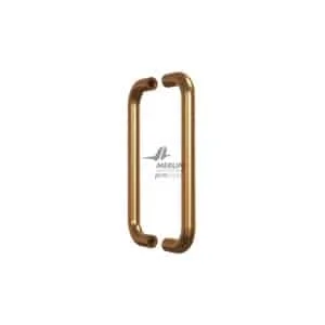 Prostyle D-Pull Handle Back To Back 19mm Diametre 225mm - Bronze
