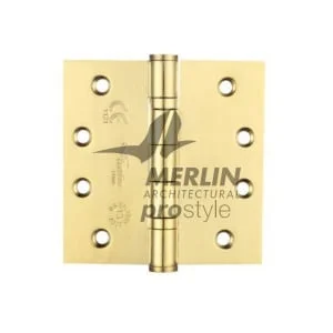 Prostyle Hinge Ball Bearing Projection HD 102x102mm Single - Satin Brass