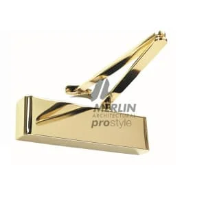 Prostyle Overhead Door Closer EN 2-4 - Polished Brass
